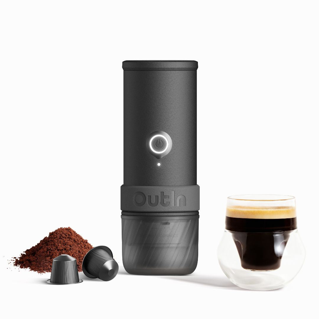 Mino Portable Electric Espresso Machine (Space Gray)