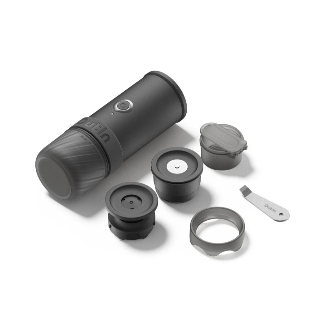 Mino Portable Electric Espresso Machine (Space Gray)