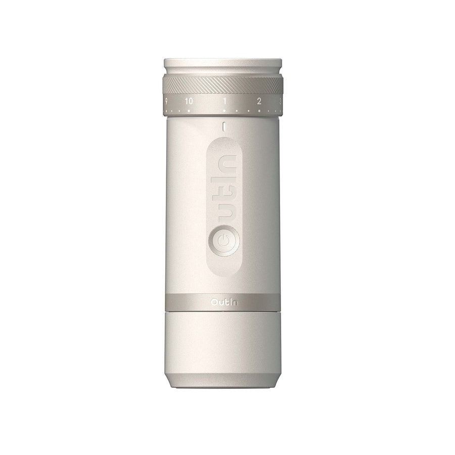 Fino Portable Electric Coffee Grinder Sandstone White