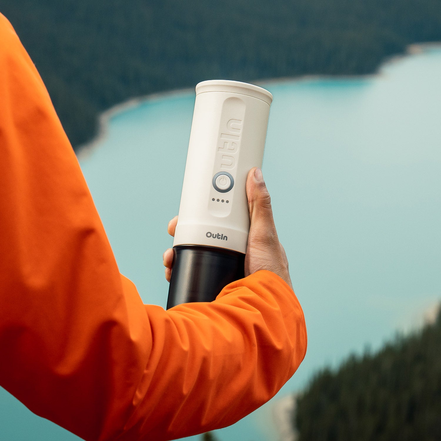 Nano Portable Espresso Machine (Pearl White)