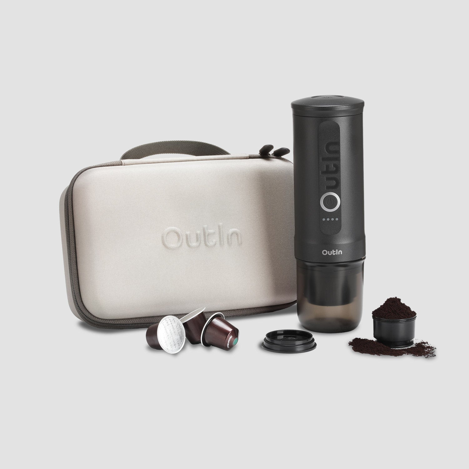 Nano Portable Espresso Machine (Space Grey)