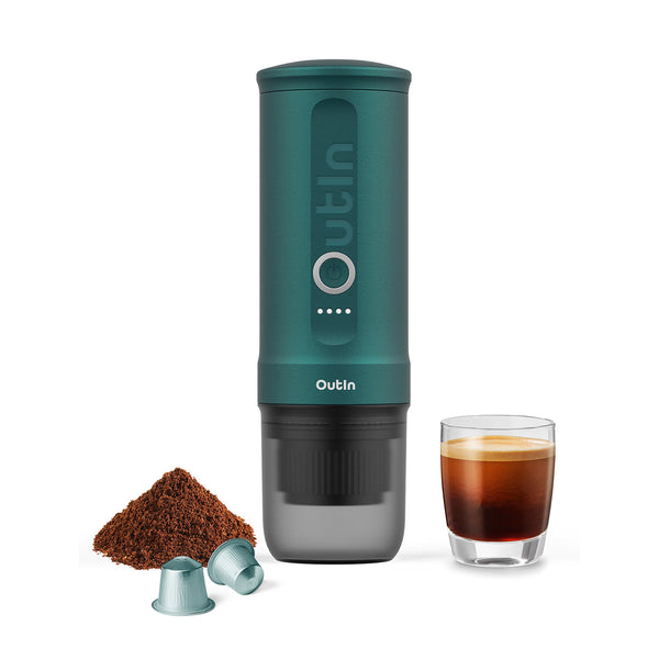 Nano Portable Espresso Machine (Outin Teal)