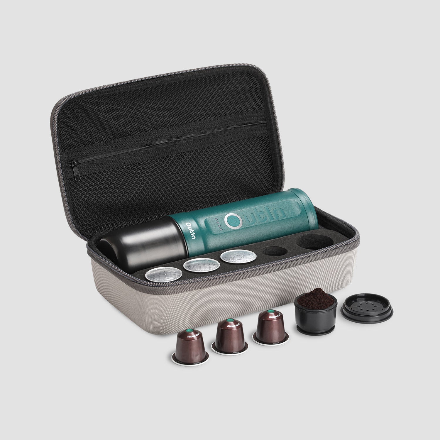 Nano Portable Espresso Machine (Outin Teal)